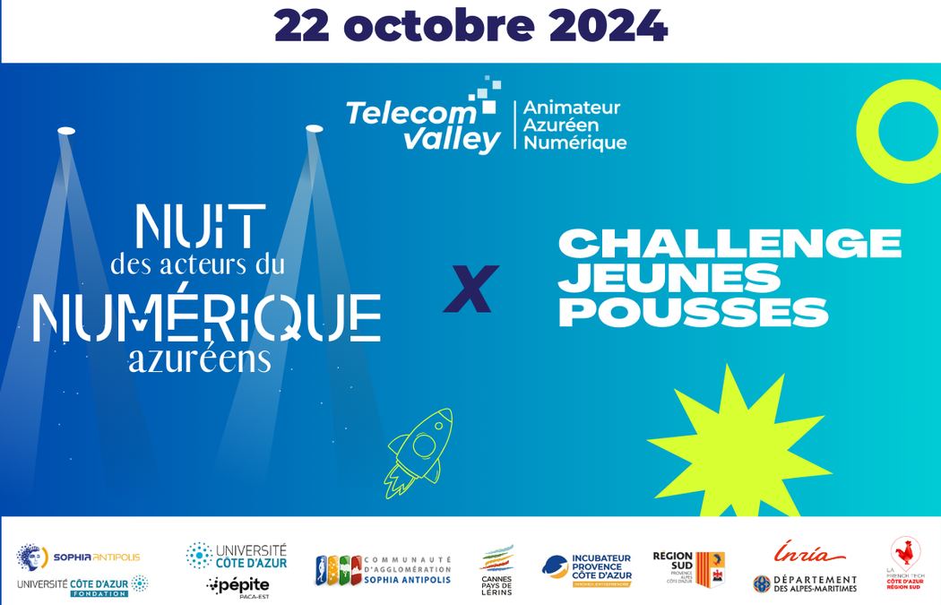 Nuit des Acteurs du Numérique Azuréens : Échanges fructueux sur l’impact de l’IA et lancement du 23ème Challenge Jeunes Pousses