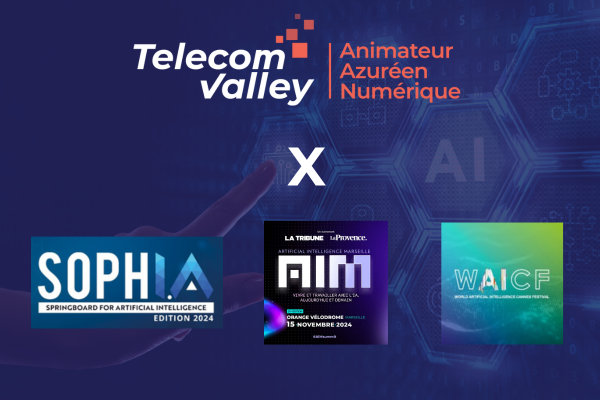 Telecom Valley, partenaire de SophI.A Summit, AIM et du WAICF 2025