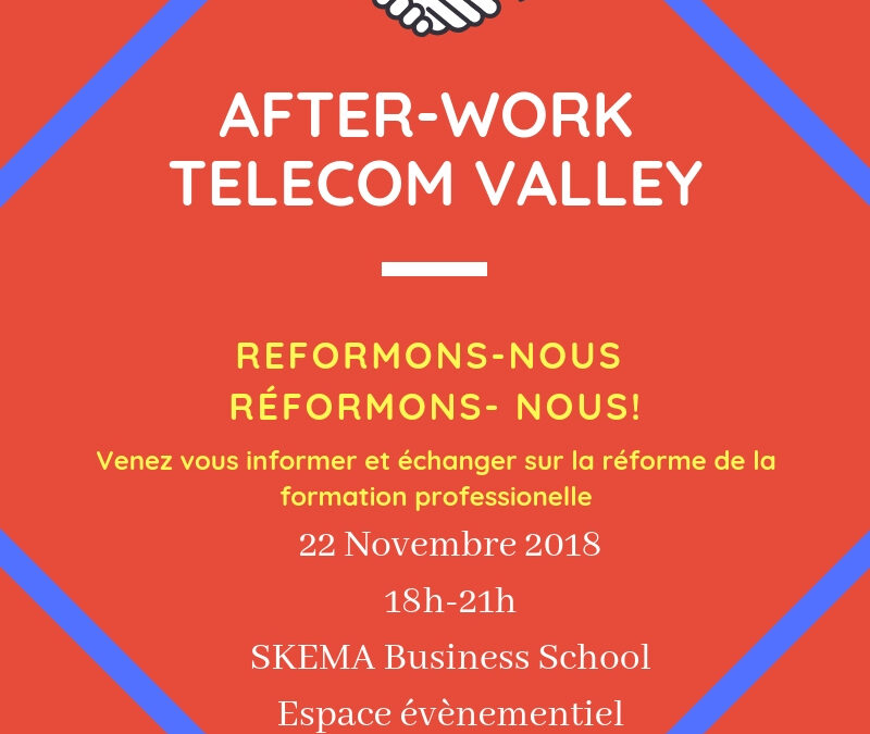 22 novembre 2018 – After-Work Telecom Valley